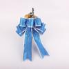 Decorações de Natal 25cm Rosa Choque Rosa Multicolorido Natal Laço Artesanal Laço para Árvore de Natal Decorações Penduradas