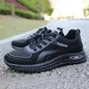 Sapatos Masculinos Primavera Novo Estilo Coreano Tênis de Corrida Comércio Exterior Transfronteiriço Novos Sapatos Masculinos Leve Respirável Solado Macio Sapatos Esportivos