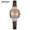 Sanda nuevo 7052 correa compacto mujer cuarzo reloj diamante moda Joker creativo mujeres al por mayor
