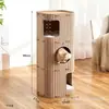 Árvore de Feltro com Buraco, Ninho para Gatos e Arranhador Combinados, Para Todas as Estações, Resistente a Arranhões, Durável, Vila para Vários Gatos, Brinquedo para Gatos, Ninho para Pets