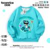 Criaturas Assustadoras Criaturas Assustadoras Moletom de Veludo Infantil Roupas da Moda Outono e Inverno para Meninos e Meninas