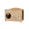 Combo de tabla rascadora para gatos y cama para gatos al por mayor, apto para todas las estaciones, duradero, no suelta pelo, casa para gatos para que afilen sus garras, disponible para envío directo