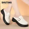 Chinelos Fechados Estilo Novo 2026, Antiderrapantes, Estilo Britânico Retrô, Confortáveis Sapatos Birkenstock, Versáteis e Fáceis de Usar, Meio Chinelos com Solado Macio para Uso Externo