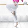 Oferta de Liquidação ~ Calças Harem de Dança Yoga Calças Cropped Roupas de Prática Fio de Chiffon Slim Pés Lanterna