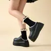 Chinelos de Algodão Impermeáveis para Mulheres no Inverno, Sola Grossa para Uso Interno em Casa, Sapatos Quentes de Algodão com Forro de Lã para Uso Externo, Atacado para Mulheres