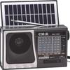Radio semiconductora con tarjeta CMIK, radio portátil de banda completa, radio de emergencia con carga solar.