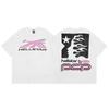 Transfronterizo 2026 Verano Nueva Marca Europea y Americana de Moda Unisex Holgada Manga Corta Cuello Redondo Camiseta Retro Versátil Casual Manga Media