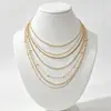 Cadena de Perlas Oceánicas de Venta Caliente Transfronteriza Europea y Americana Cadena para Clavícula de Mujer Colgante de Estrella de Mar y Concha Collar Multicapa Apilable Venta al por Mayor