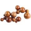 Cuentas Sueltas de Palosanto Birmano al por Mayor, Cuentas de Madera, Accesorios para Manualidades, Materiales para Bisutería DIY para el Festival del Bote del Dragón
