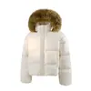 Sidalai Te Chaqueta de Algodón con Capucha y Cuello de Piel de Invierno para Hombre Gruesa Abrigo de Pan para Pareja Marca de Moda Ropa de Algodón Holgada Chaqueta Casual