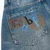 Jeans Curvos Lavados Estilo Vintage Oversize, Pantalones de Papá para Hombre Moda Callejera Americana Retro, Pantalones Largos Versátiles de Pierna Ancha Japoneses