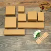 Caja de joyería de papel kraft con cubierta Tiandi, caja de embalaje para joyería antigua, caja de regalo con brazalete chino, caja de regalo con sobre.
