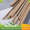 Natural Bambu Palha Bambu Palha de Madeira Ecologicamente Amigável Degradável Bar Leite Chá Palha Palha de Bambu