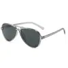 Gafas Protectoras Moda Marco Grande Gafas de Sol para Mujer Lente de Color Gradiente Gafas de Sol para Exteriores Casuales