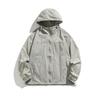FLYCLAN Roupa de Proteção Solar de Verão Masculina Jaqueta Fina Leve Respirável Proteção UV Jaqueta Básica WF9966