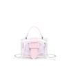 Bolsa Transparente de Verano 2026 Nueva para Mujer, Bolsa de Gelatina, Bolso de Mano Mini de Moda, Bolso de Cadena, Bolso Cruzado