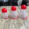 Dispositivo de pesca de bádminton, dispositivo de pesca de plástico blanco, balsa de pesca, equipo de pesca, dispositivo de pesca automático, alimentador de cebo al por mayor