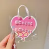 Adesivo de unha infantil Kulomi com desenho animado para bebê, armadura segura, não tóxica, adesivo de unha fofo e à prova d'água para meninas