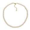 Colar de pérolas Shijia elegante retrô francês Moda Internet Popular Mesmo Estilo High-end frisado Clavícula Cadeia para Mulheres