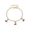 Comércio exterior novas joias moda praia dança yoga tornozeleira AliExpress liga strass franja tornozeleira atacado