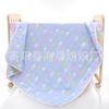 Colcha de Gasa de Seis Capas para Niños, Toalla de Baño para Niños, Manta de Gasa de Seis Capas de Algodón para Bebés, Toalla de Baño de Gasa con Dibujos Animados para Bebés