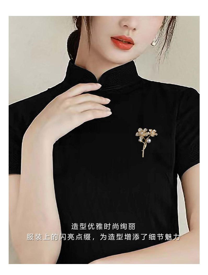时尚优雅樱花胸针小众轻奢风花朵胸花新品爆款别针