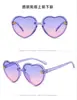 Nuevas Gafas de Sol para Niños Niña Isla Orbi Mismo Estilo Linda Forma de Corazón Gafas de Sol para Bebé Niña Protección Solar Gafas de Sombra