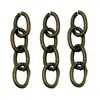 Nueva Cadena de Cola de Hierro de 10 cm para Joyería DIY, Pulsera, Cadena de Extensión para Collar, Bolso, Taza, Cadena Decorativa para Joyería