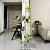 Acessórios de Fibra Óptica de Material Sólido DIY Suporte de Flores Móvel de Chão para Hall de Entrada e Sala de Estar Suporte Portátil para Plantas e Flores