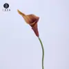 Ventas Directas de Fábrica Material Suave Núcleo de PU Lirio Calla Tacto Artificial Arreglo de Flor Individual Decoración del Hogar Boda Lirio Calla