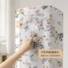 Capa de Poeira Descartável para Ar Condicionado Vertical Universal para Máquinas de Gabinete Cilíndrico Totalmente Fechada Alta Elasticidade Tecido Não Tecido Estampado Capa de Ar Condicionado à Prova de Umidade
