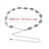 Cadena de Cintura de Metal Retro de Moda para Mujer de Gama Alta Decorativa Combina con Vestido Versátil Cuerda de Cintura de Mariposa Estilo Étnico Cinturón de Cintura Europeo y Americano
