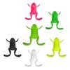 Nuevo Kicking Frog Thunder Frog Señuelo Falso Superficie de Agua Rana de Alta Imitación Señuelo Blando Real Rana Kicking Lubina Sirfish