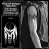 Pegatinas de Tatuaje Oscuro Impermeables Femeninas Larga Duración Brazo Abdomen Inferior Sexy Elegante Jugo de Hierbas Artificial Estudiante Pecho Muslo