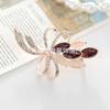 Broche Transfronterizo Estilo Nuevo Estilo Nacional, Pin de Mariposa Floral Retro de Alta Gama, Accesorio de Ropa de Lujo Ligero