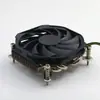 Radiador todo en uno G49 ultradelgado de empuje hacia abajo, adecuado para cajas pequeñas Itx, enfriador de CPU silencioso con 4 tubos de cobre