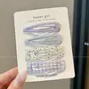 Pinza para el pelo de flecos para mujer 2026 modelo nuevo, pinzas frontales y laterales, pasador de gama alta, elegante accesorio para el cabello, pinza lateral pequeña
