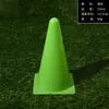 23cm súper grueso cabeza redonda logo barril camino obstáculo equipo de entrenamiento de fútbol obstáculo cubo de plástico cono de helado barril