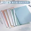 Carpeta de palanca giratoria a todo color Carpeta de documentos A4 para almacenamiento de exámenes de estudiantes Carpeta con insertos transparentes Carpeta de oficina