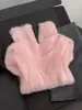 Tricô Rosa com Contas Estilo Relaxado e Preguiçoso para Mulheres Outono Inicial e Inverno Estilo Coreano Tricô de Mohair de Alta Qualidade Cover
