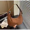 Bolsa de Axila Versátil Nueva de Otoño 2025 Estilo Retro para Mujer, Bolso de Hombro Versátil, Bolso de Mano Esmerilado