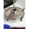 Mirilla de Acero Inoxidable Boca de Inspección Agujero de Observación Brida de Observación Presurizada Boca de Inspección Mirilla de Reactor Boca de Inspección Puerto de Mantenimiento
