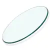 Vidro Temperado Redondo Mesa Espessa Vidro de Mesa Redonda Tampo de Mesa à Prova de Explosão Profissional Personalizado Material para Mesa de Centro de Pneu