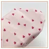 Tecido Estampado de Corações para Roupas Femininas, Tecido Crepe com Textura de Corações Pequenos Estilo Primavera-Verão, Tecido para Vestidos Femininos e Vestidos Slip