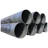 Tubería de Acero Espiral de Gran Diámetro Dn300/400/500 Tubería Espiral para Aguas Residuales Q235B Acero al Carbono Soldada Fábrica Tubería de Alta Presión