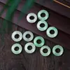 Colección de Pequeños Accesorios de Jade Helado Jade Bashan Cuentas Sueltas Cuentas de Arroz Material para Cadena de Cintura Tejida DIY Pulsera