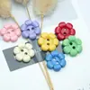 Botones de resina de girasol en colores de caramelo en stock, botones de dos agujeros para ropa y juguetes, accesorios decorativos versátiles, botones para manualidades