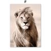 Amazon Transfronterizo Pintura Decorativa León Caña Diente de León Arte Pintura al Óleo Póster Nórdico Decorativo Pared Pintura Mural