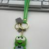 Llavero con colgante de perro de orejas grandes de PVC de goma suave con forma de muñeco de dibujos animados Sanrio Merlot para bolso de coche