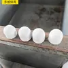 Cabeza de bola de plástico de espuma dura blanca fábrica de bádminton cabeza de bola de fábrica venta al por mayor cabeza de bádminton perforada cabeza de bola de plástico de espuma dura